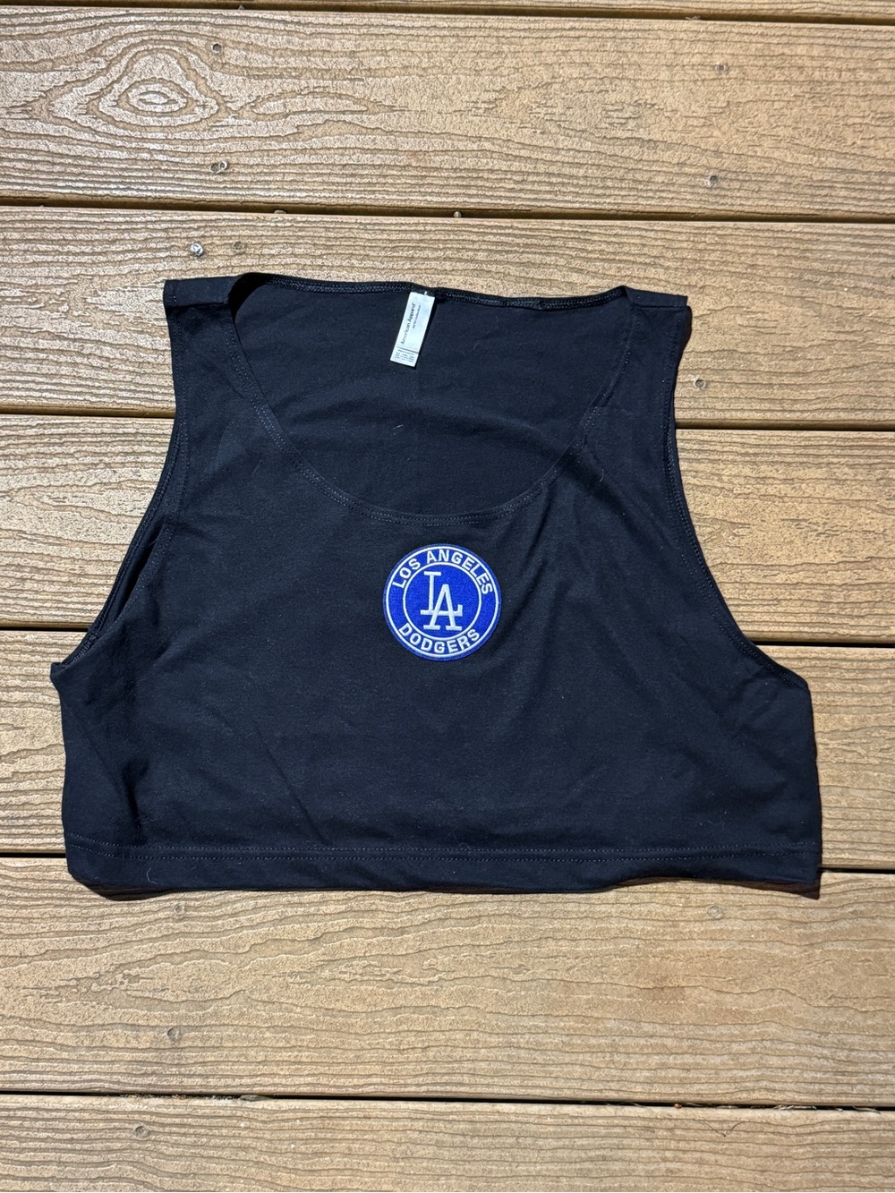 Los Angeles Dodgers Black Tank Top